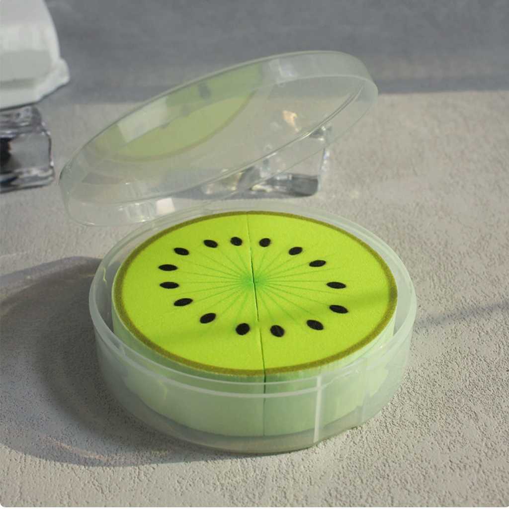 Minimalist Studio Kiwi Nugget Foundation Sponge Set – Luxury Make up Blender - 6 Pieces