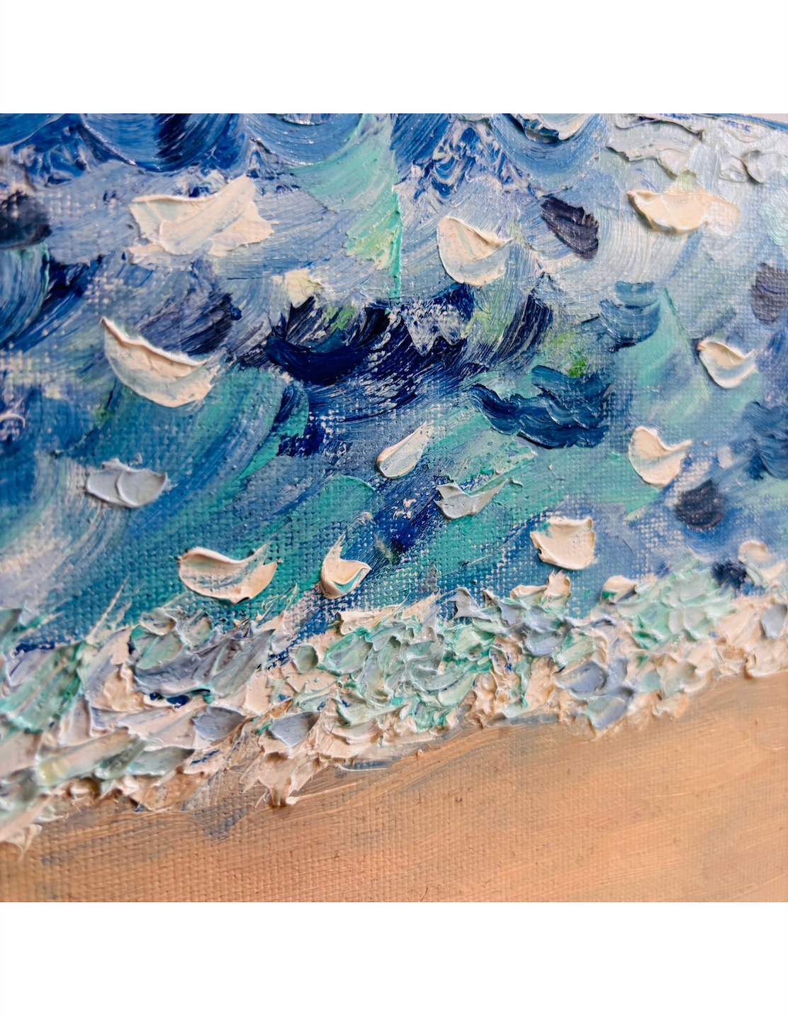 Acrylic Painting -When Did You Last Go? — Ask yourself that. Then press this.