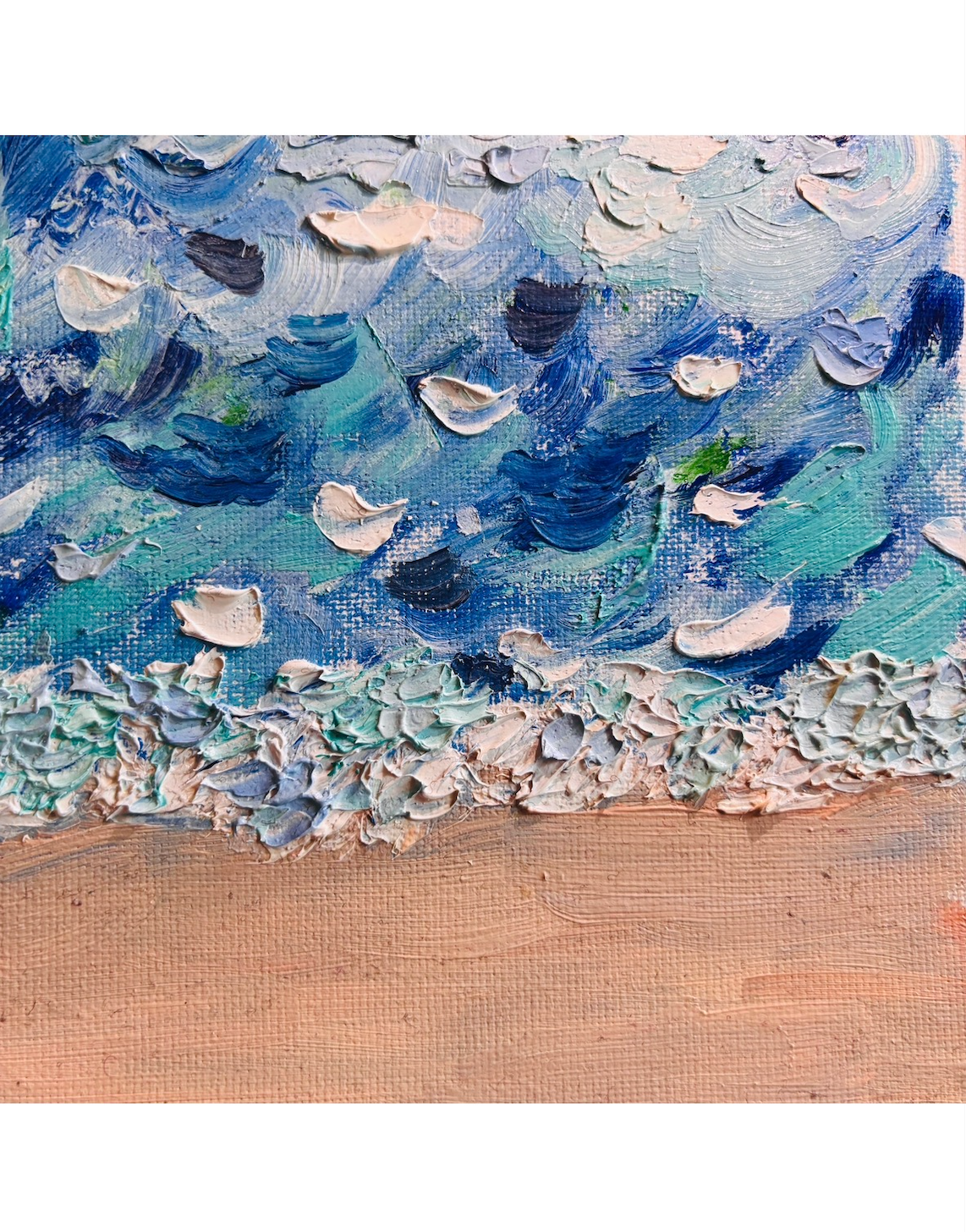 Acrylic Painting -When Did You Last Go? — Ask yourself that. Then press this.
