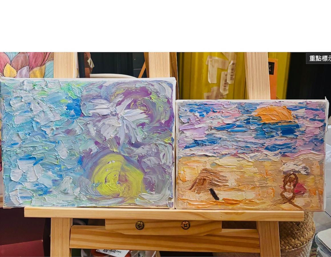 ART - Before I Knew How to Paint Her — Abstract Palette Knife Painting