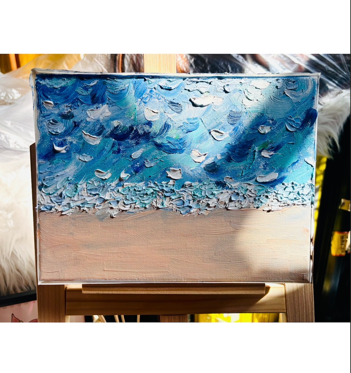 Acrylic Painting -When Did You Last Go? — Ask yourself that. Then press this.