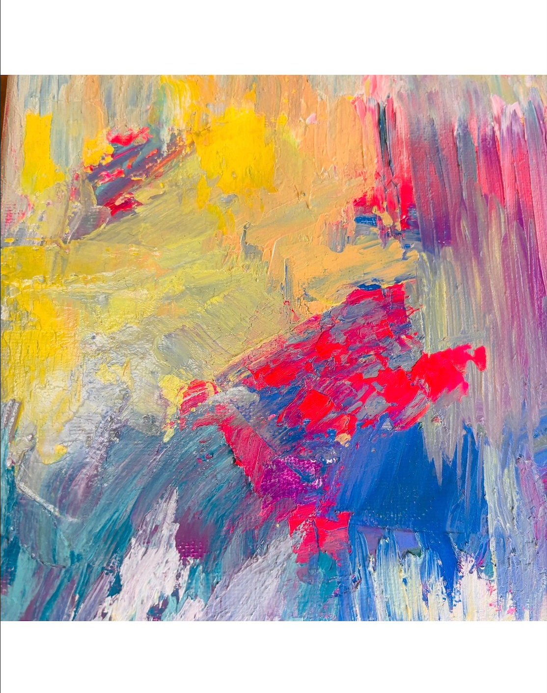 ART - Just Back — Limited. Faceted. Not for everyone. Maybe for you - Abstract Painting
