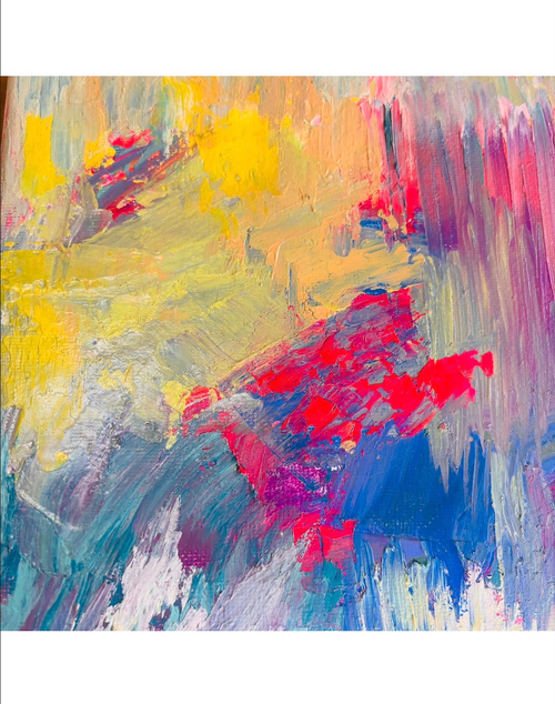 ART - Just Back — Limited. Faceted. Not for everyone. Maybe for you - Abstract Painting