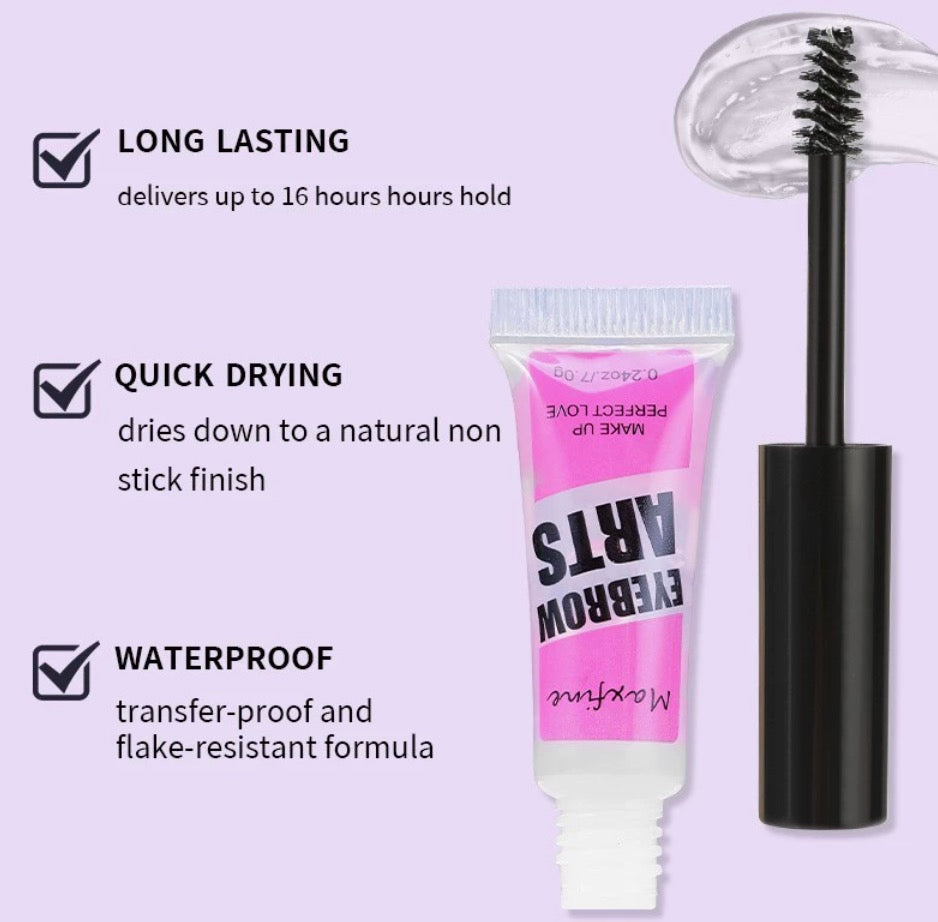 All-Day Hold Clear Gel — Secret weapon for Waterproof Brow & Lash Setter