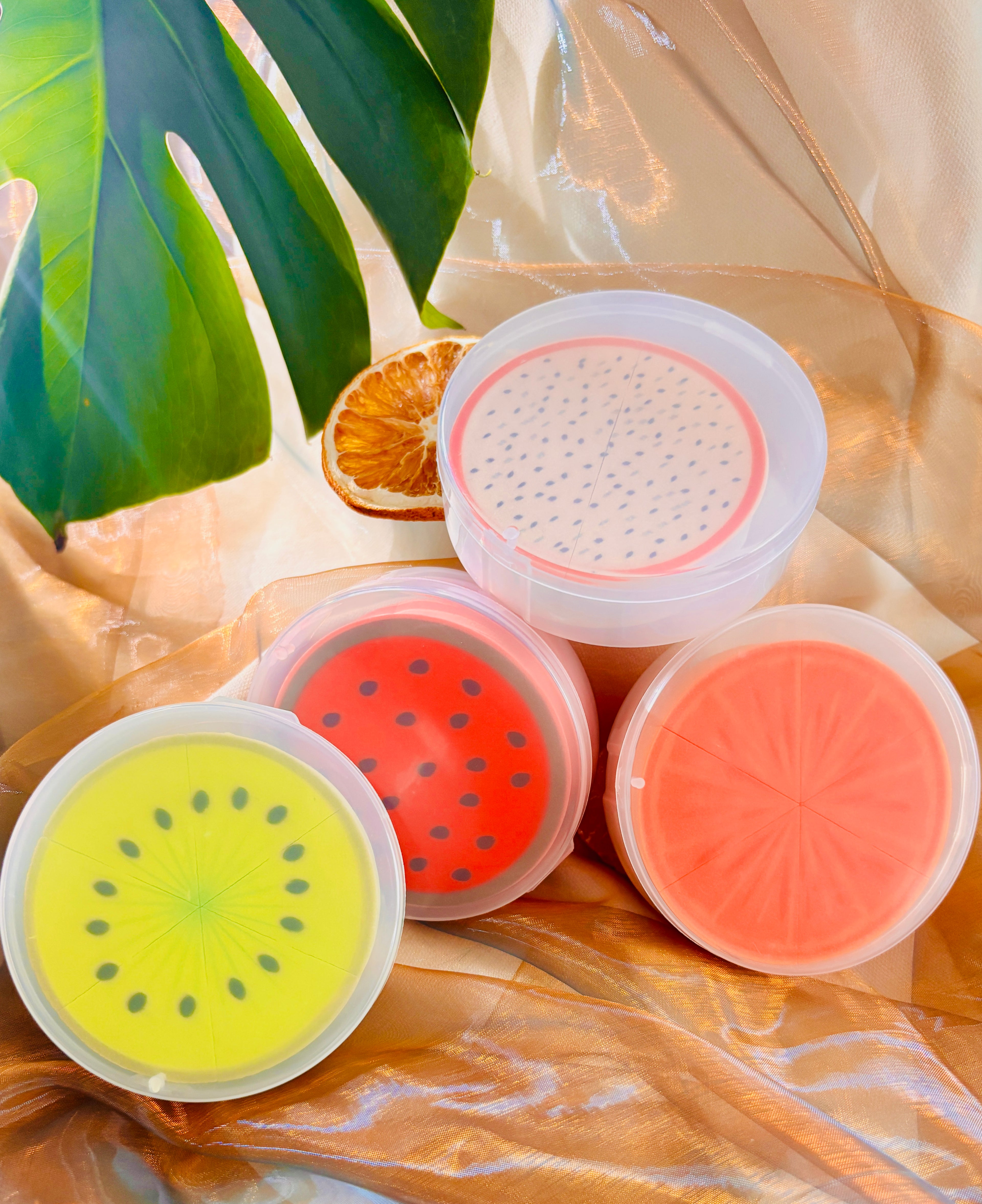 Dragon Nugget Foundation Sponge Set – Luxury Make up Blender - 6 Pieces