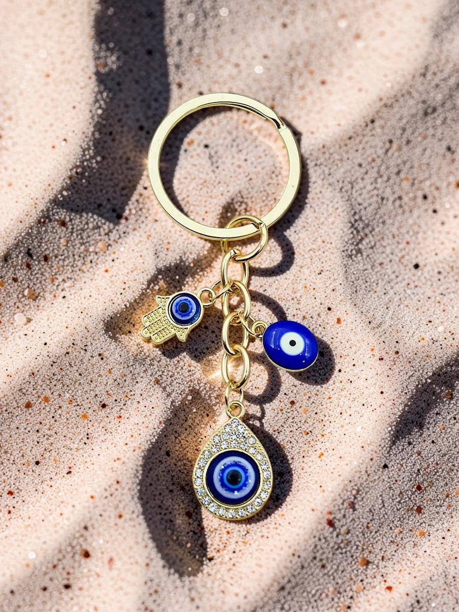 Turkish Nazar Keychain — Your Daily Shield Against Bad Energy