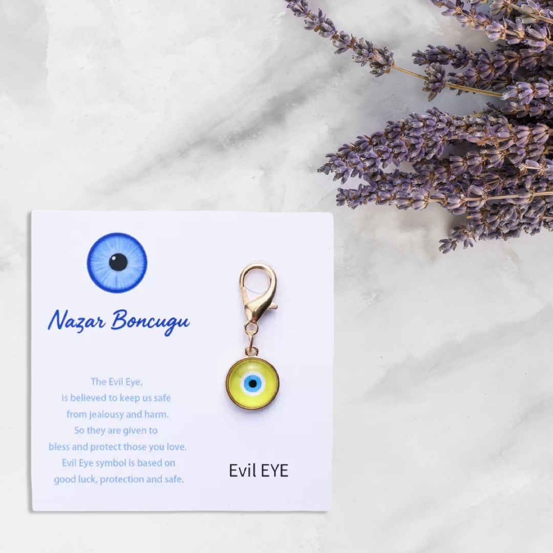 Turkish Nazar Keychain — Your Daily Shield Against Bad Energy