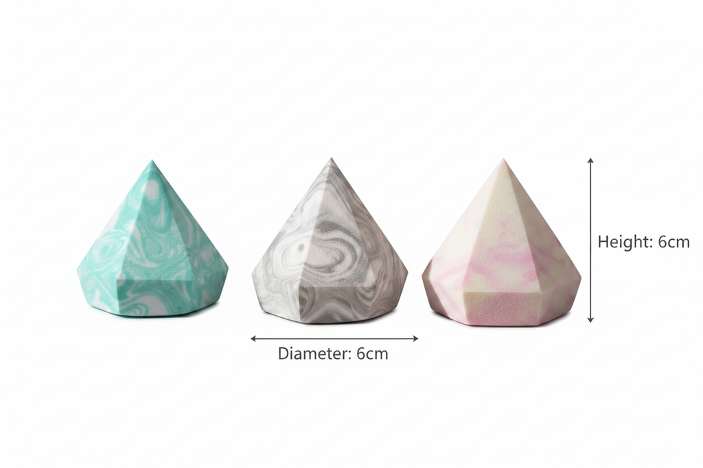 Diamond Blender 尺寸標註圖 - 原色純白背景